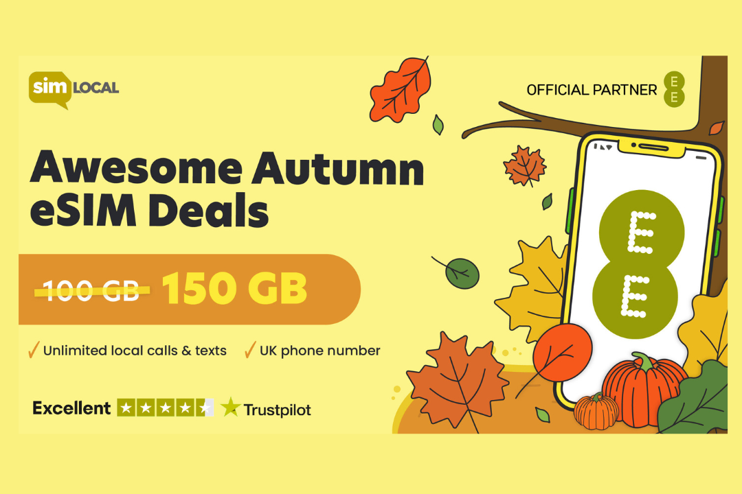 EE UK and Three UK eSIM Deals